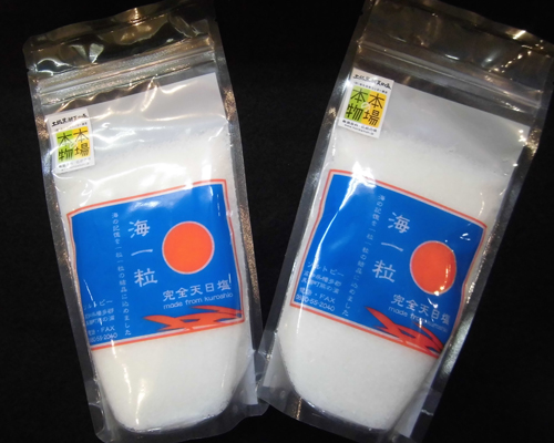 天日塩「海一粒」 200g入り